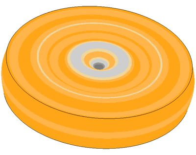 Apply voltage to the piezo element Piezo element